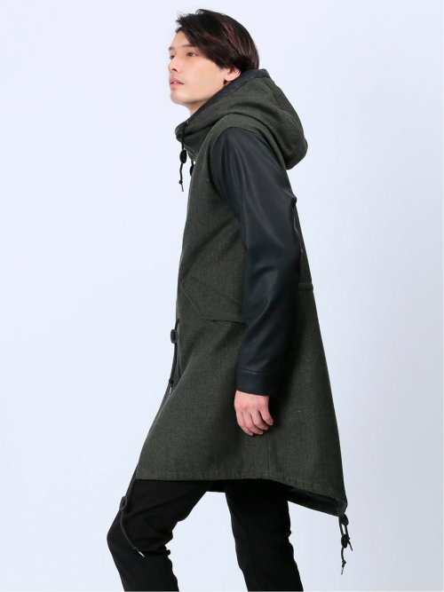 ハイブリットデザイン モッズコート