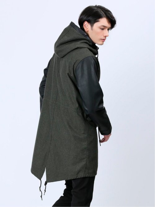 ハイブリットデザイン モッズコート