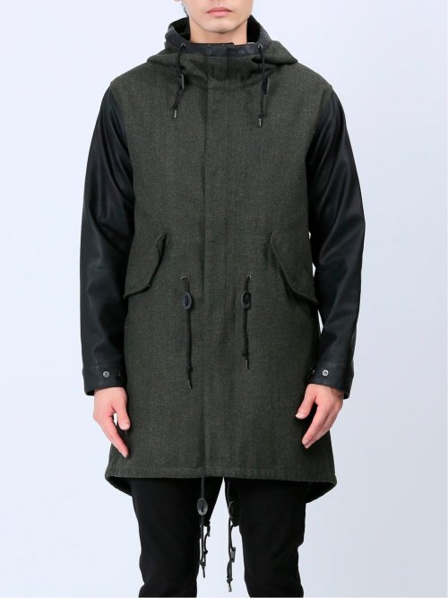 ハイブリットデザイン モッズコート