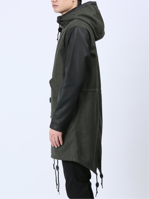 ハイブリットデザイン モッズコート