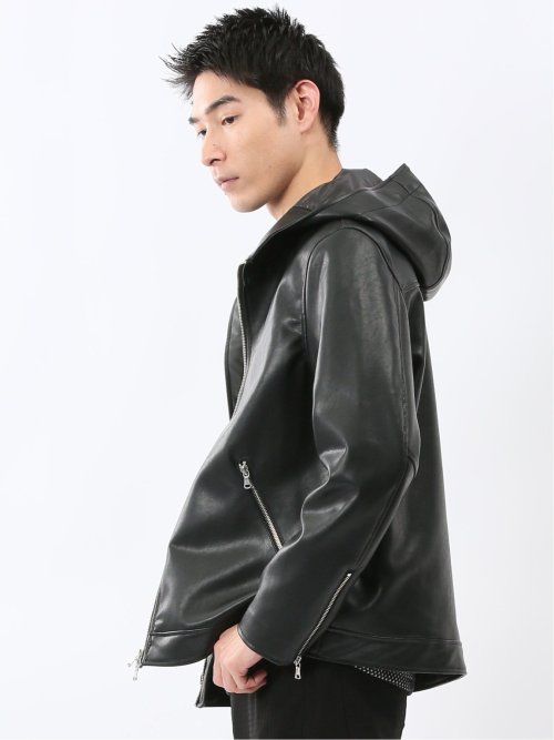 ハンドウォッシャブル フーデットブルゾン