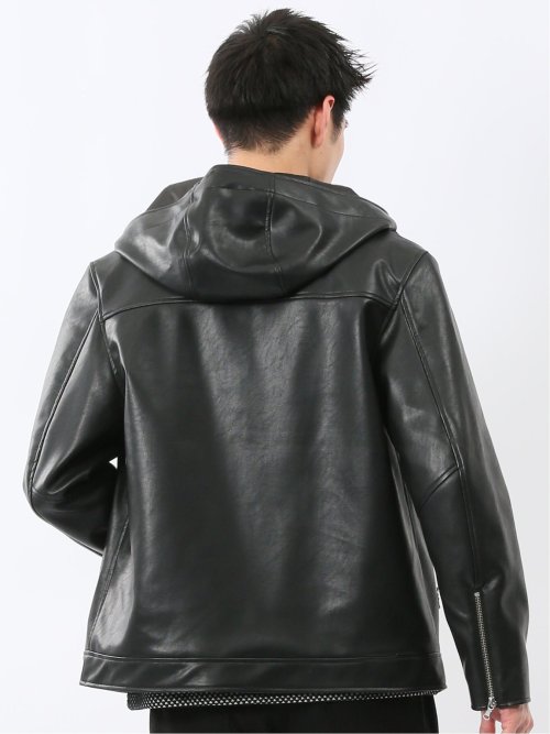 ハンドウォッシャブル フーデットブルゾン