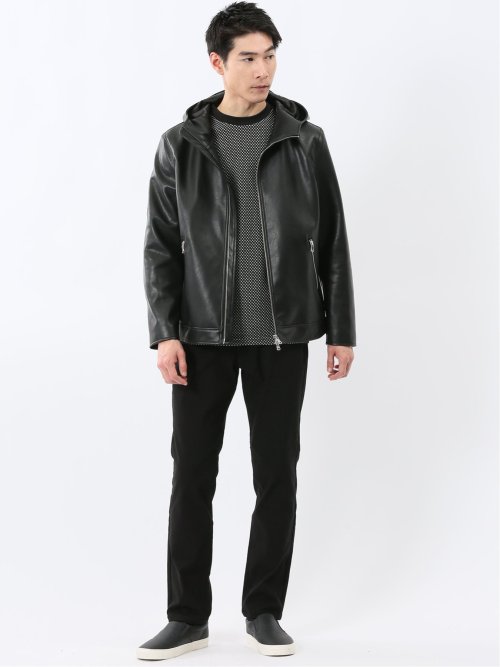 ハンドウォッシャブル フーデットブルゾン