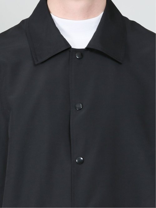 バックプリント ルーズ コーチジャケット