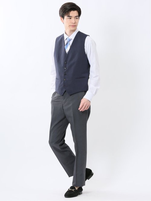 ストレッチウォッシャブル リバーシブル ジレベスト