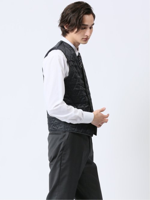 リバーシブル キルティング ジレベスト(セットアップ可能）