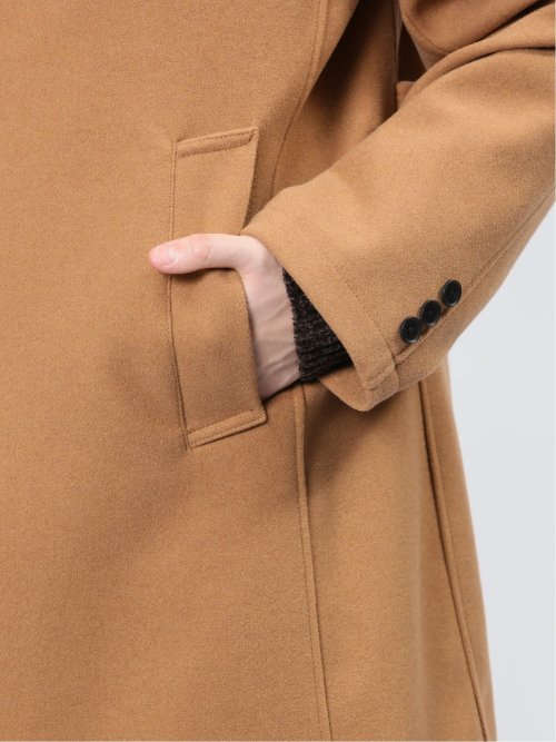 ストレッチメルトン ステンカラーコート