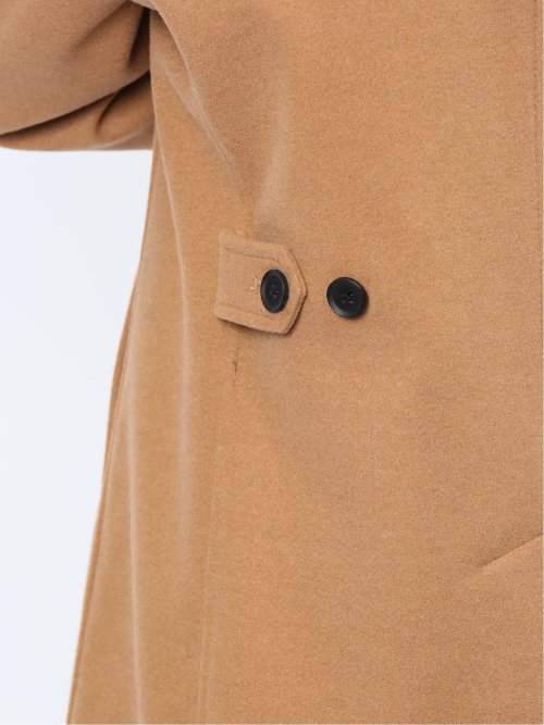 ストレッチメルトン ステンカラーコート