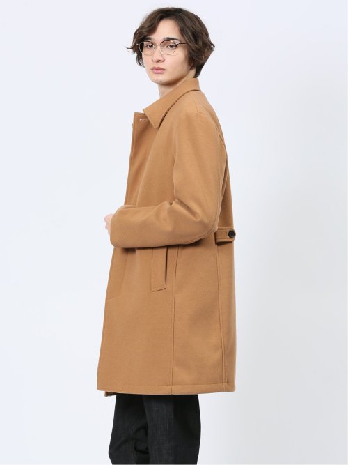 ストレッチメルトン ステンカラーコート