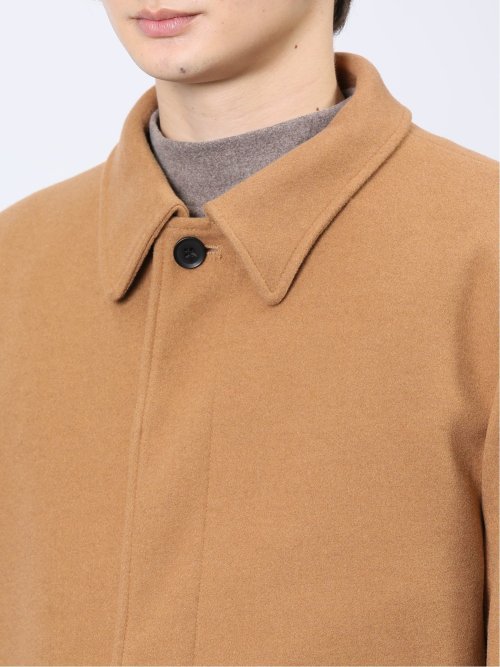 ストレッチメルトン ステンカラーコート