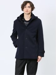 ストレッチメルトン フーデットブルゾン