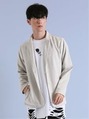 フェイクスエード テーラードジャケット