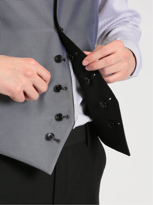 フォーマル リバーシブルベスト