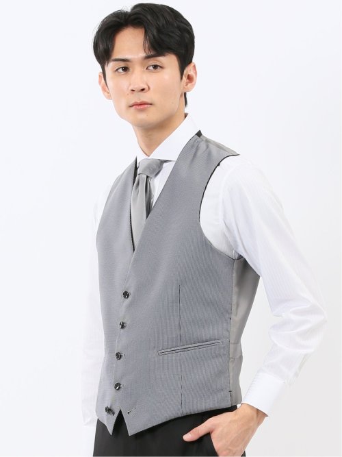 フォーマル リバーシブルベスト