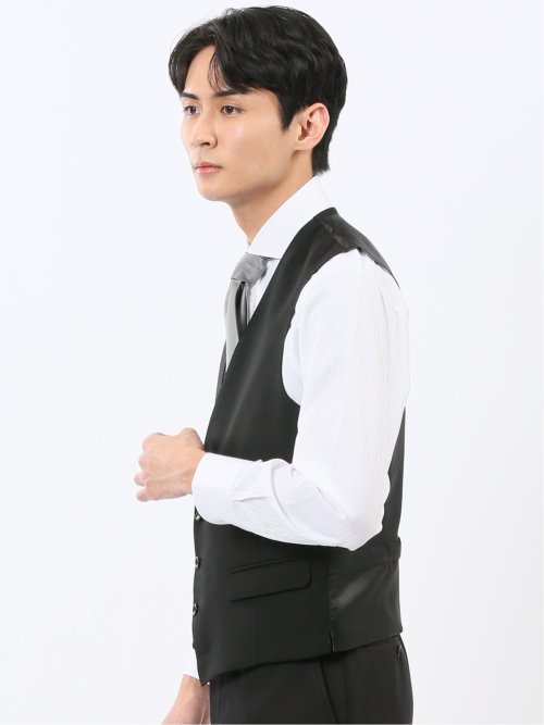 フォーマル リバーシブルベスト