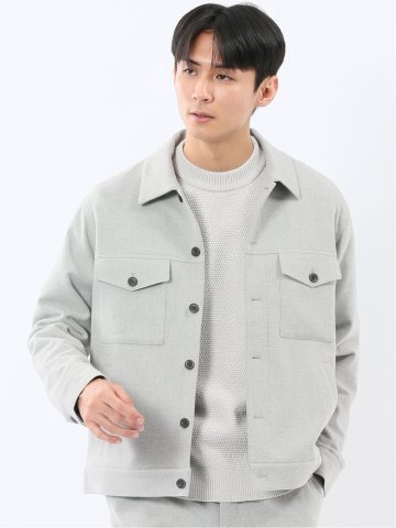 ツイルフランネル トラッカージャケット(セットアップ可能)