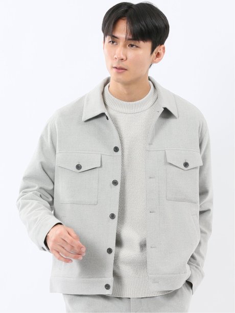 ツイルフランネル トラッカージャケット(セットアップ可能)