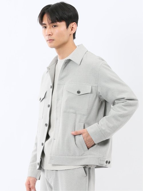 ツイルフランネル トラッカージャケット(セットアップ可能)