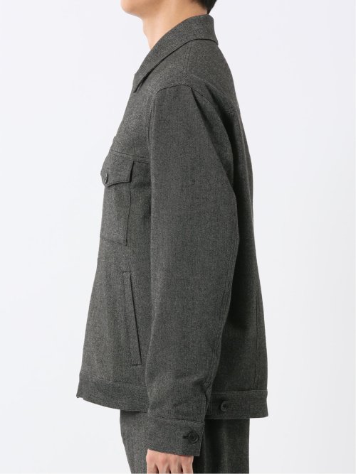 ツイルフランネル トラッカージャケット(セットアップ可能)