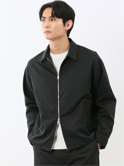 NEO BASICS ウール混 ハリントンジャケット(セットアップ可能)