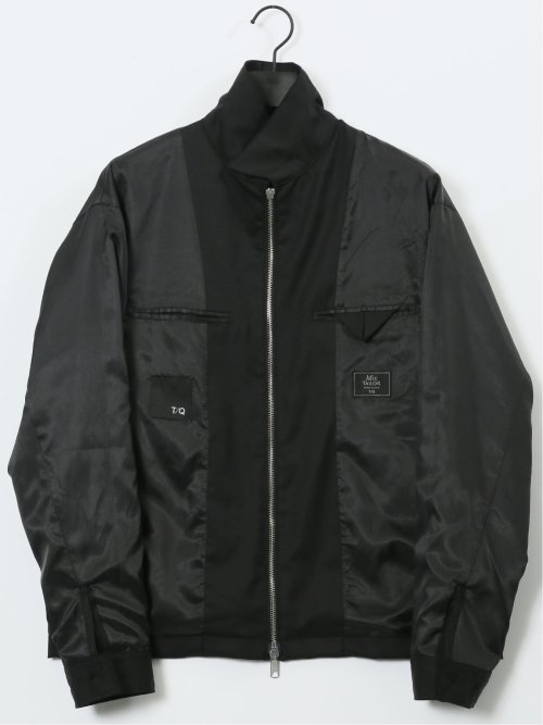 NEO BASICS ウール混 ハリントンジャケット(セットアップ可能)