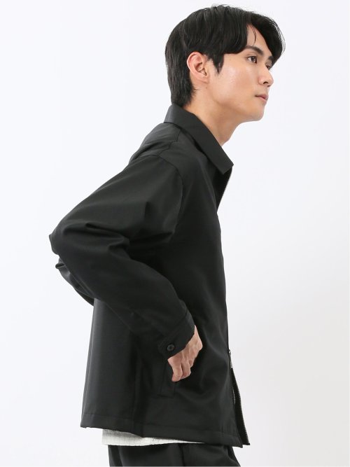 NEO BASICS ウール混 ハリントンジャケット(セットアップ可能)