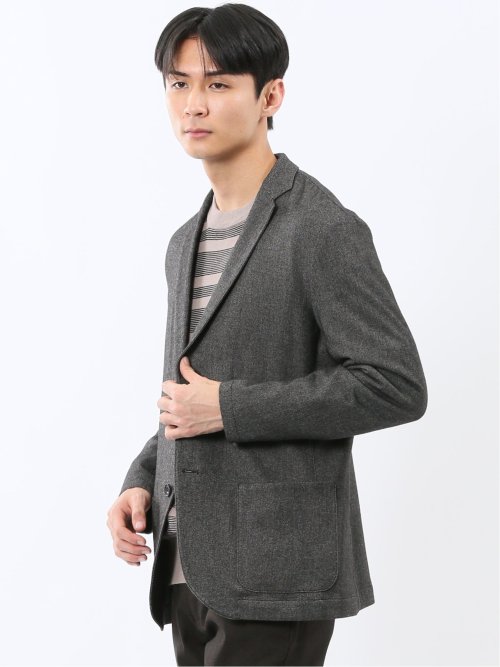 ツイルフランネル 2ボタンジャケット(セットアップ可能)