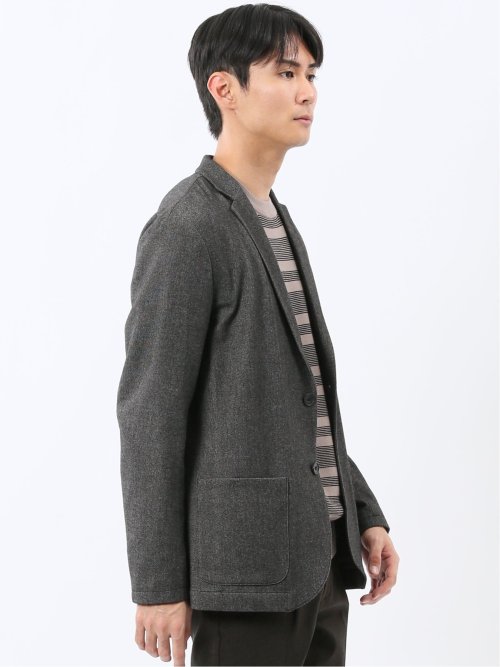ツイルフランネル 2ボタンジャケット(セットアップ可能)