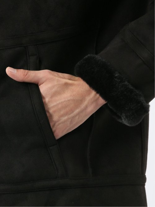 起毛 スタンドブルゾン