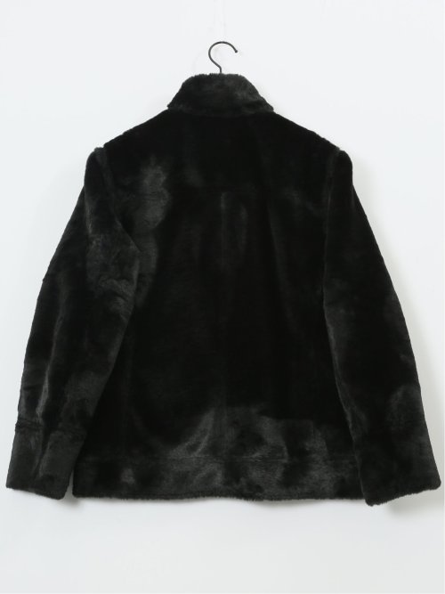 起毛 スタンドブルゾン