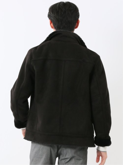 起毛 スタンドブルゾン