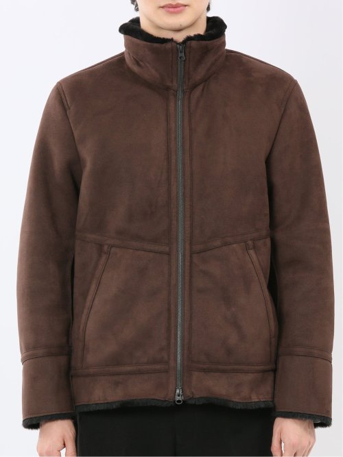 起毛 スタンドブルゾン