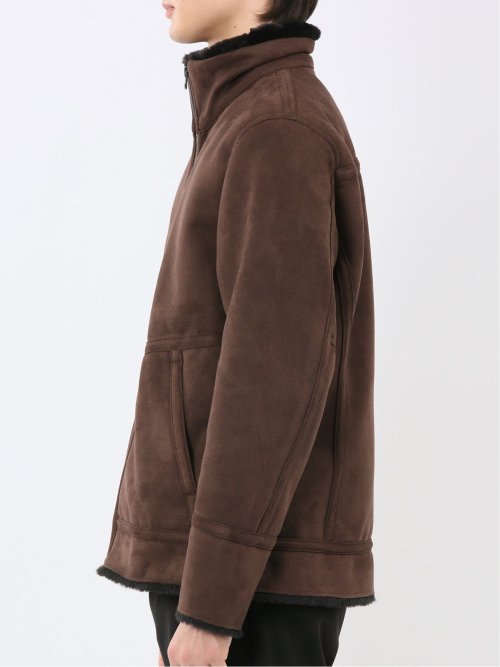 起毛 スタンドブルゾン