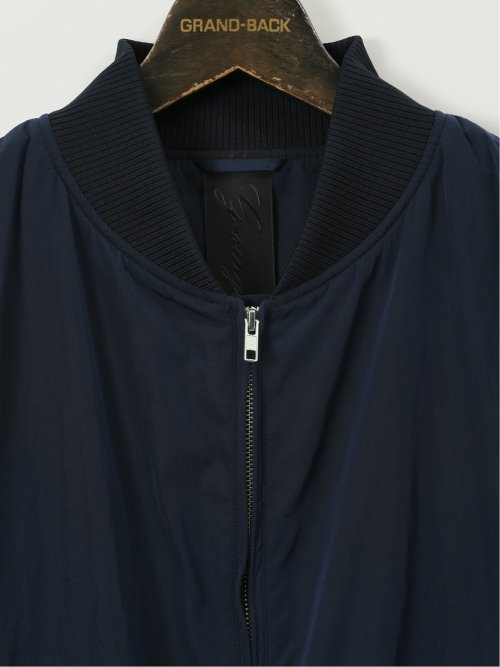 【大きいサイズ】ジーステージ/G-stage ナイロンタフタ ブルゾン