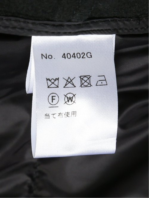 【大きいサイズ】ジーステージ/G-stage 鹿の子ニットコンビ フーデッドダウン