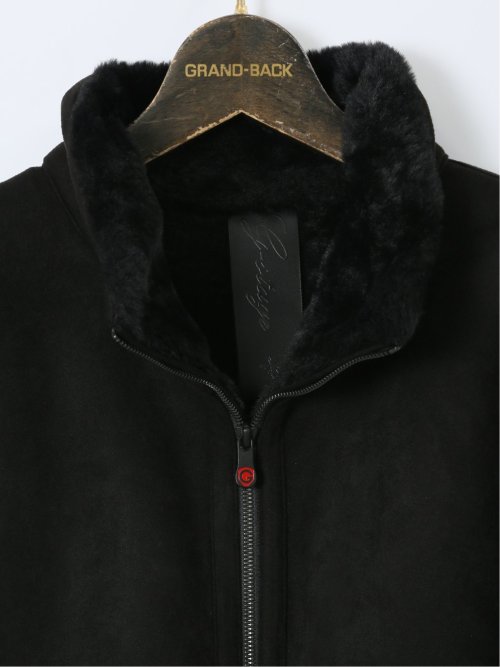 【大きいサイズ】ジーステージ/G-stage 起毛 裏ボア フルジップブルゾン