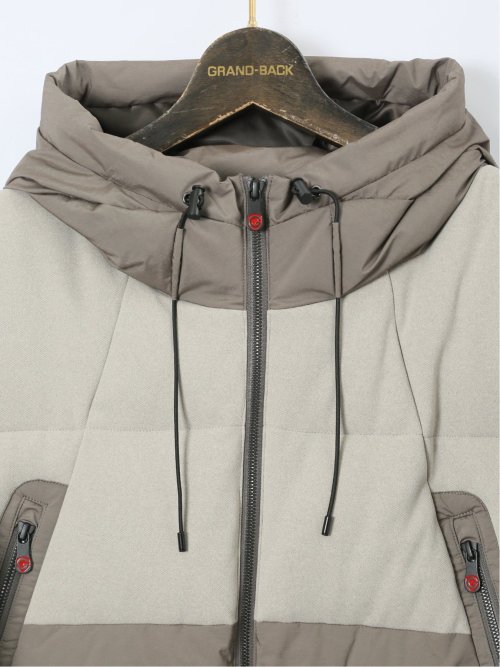 【大きいサイズ】ジーステージ/G-stage フーデッドダウン