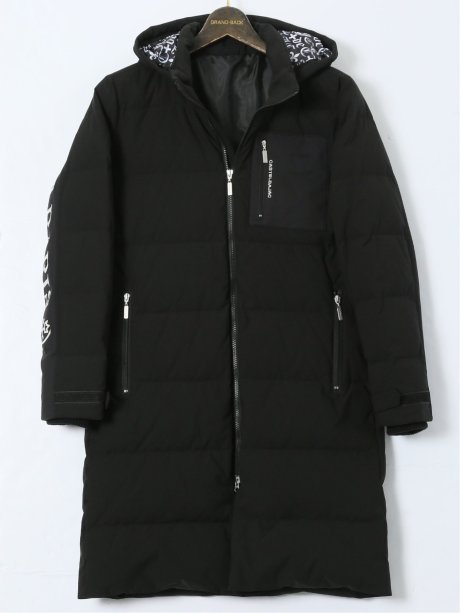 【大きいサイズ】カステルバジャック/CASTELBAJAC フード脱着 ダウンコート