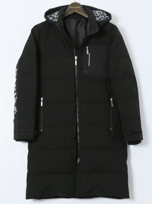 【大きいサイズ】カステルバジャック/CASTELBAJAC フード脱着 ダウンコート