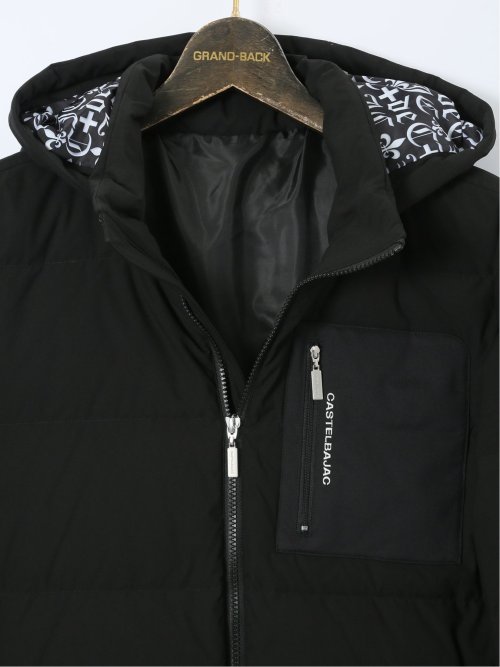 【大きいサイズ】カステルバジャック/CASTELBAJAC フード脱着 ダウンコート