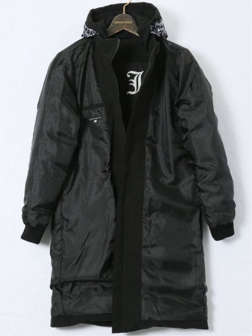 【大きいサイズ】カステルバジャック/CASTELBAJAC フード脱着 ダウンコート