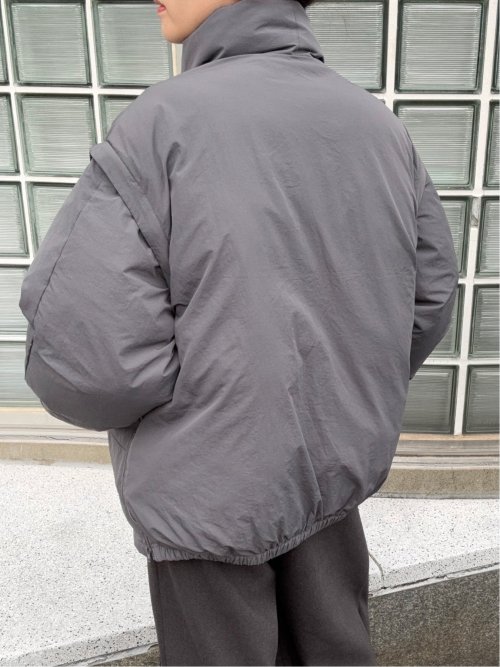 ドロー/DRAW 袖取り外し 中綿ブルゾン (ユニセックス)