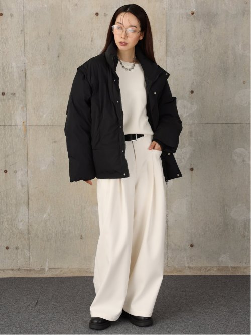 ドロー/DRAW 袖取り外し 中綿ブルゾン (ユニセックス)