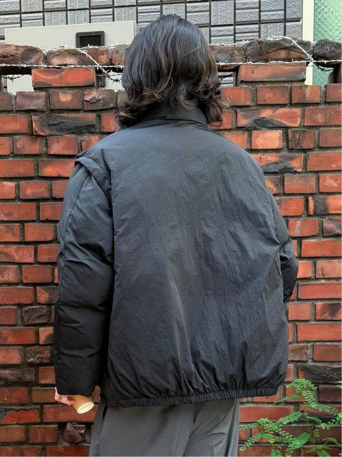 ドロー/DRAW 袖取り外し 中綿ブルゾン (ユニセックス)