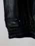 Oversized Faux Leather Blouson / ビッグシルエット フェイクレザーブルゾン（ユニセックス）