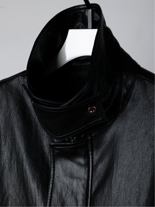ドロー/DRAW ビッグシルエット 合成皮革ブルゾン （ユニセックス）