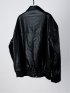 Oversized Faux Leather Blouson / ビッグシルエット フェイクレザーブルゾン（ユニセックス）