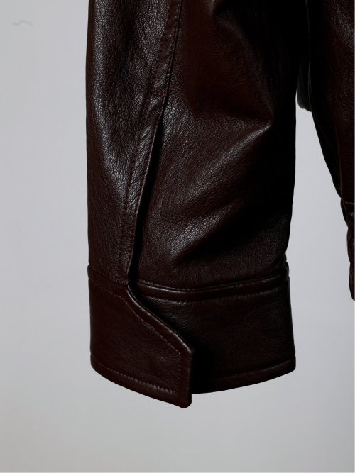 ドロー/DRAW ビッグシルエット 合成皮革ブルゾン （ユニセックス）