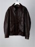 Oversized Faux Leather Blouson / ビッグシルエット フェイクレザーブルゾン（ユニセックス）