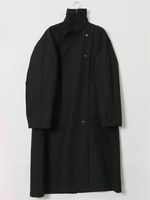 ウォッシャブル ステンカラーロングコート
